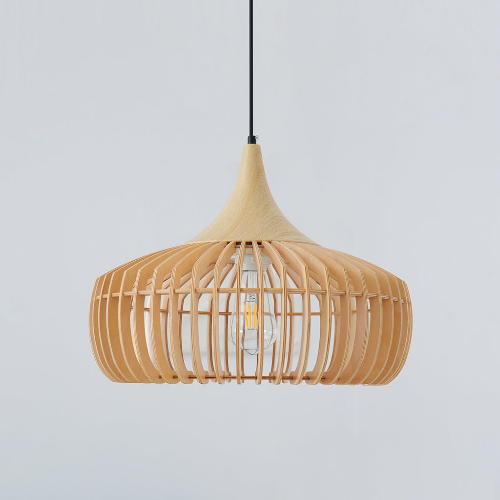 Zivora Lampe Pendante Bambou Rattan Naturel - Neutralighting