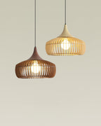 Zivora Lampe Pendante Bambou Rattan Naturel - Neutralighting
