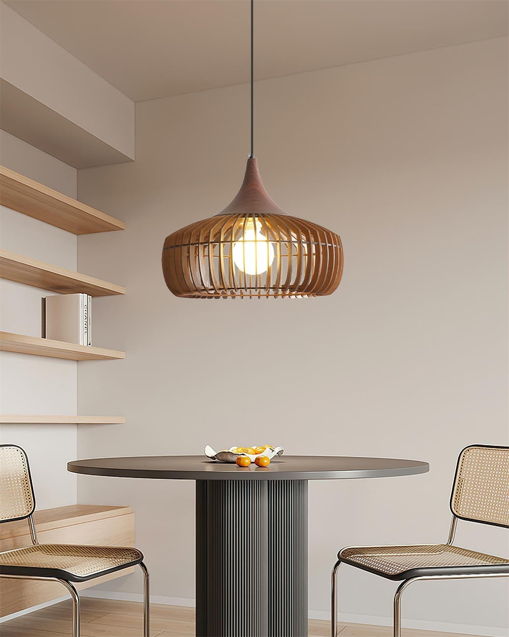 Zivora Lampe Pendante Bambou Rattan Naturel - Neutralighting