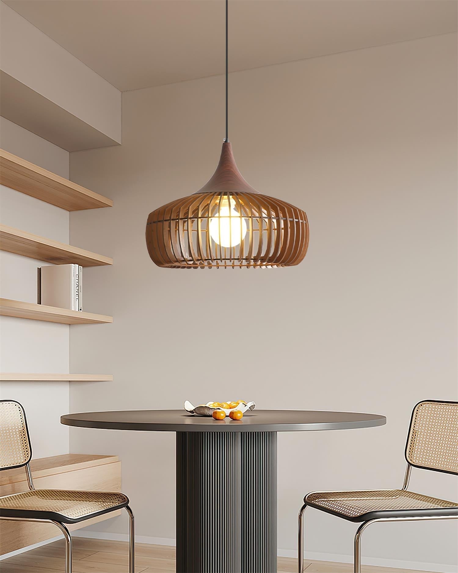 Zivora Lampe Pendante Bambou Rattan Naturel - Neutralighting