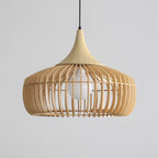 Zivora Lampe Pendante Bambou Rattan Naturel - Neutralighting