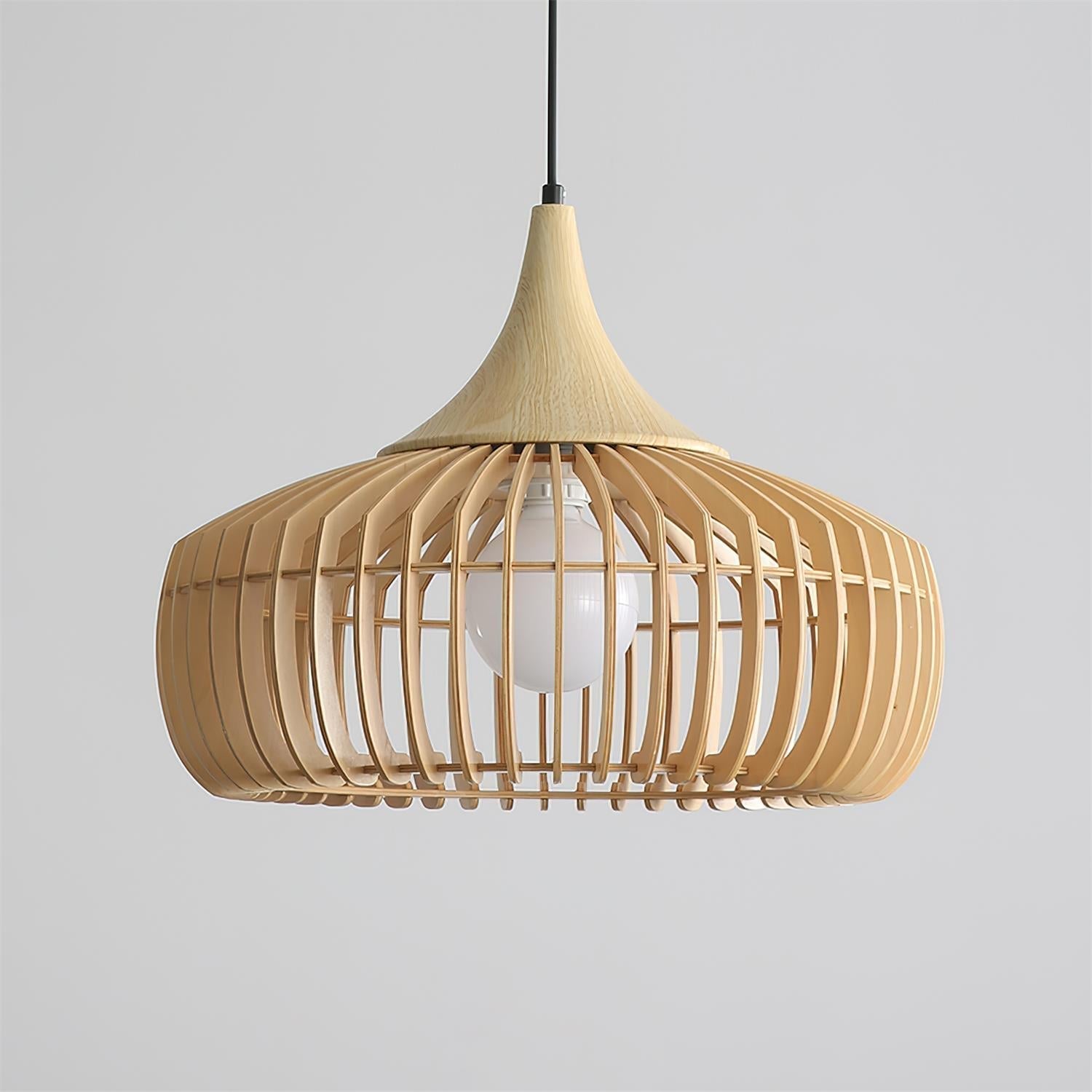 Zivora Lampe Pendante Bambou Rattan Naturel - Neutralighting