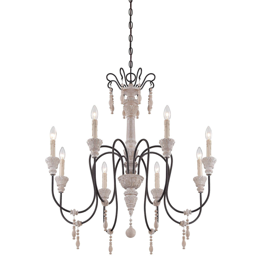 Epoch Lustre Bois Métal Luxe Postmoderne - Neutralighting