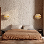 Applique Murale Œuf de Dinosaure Travertin - Neutralighting