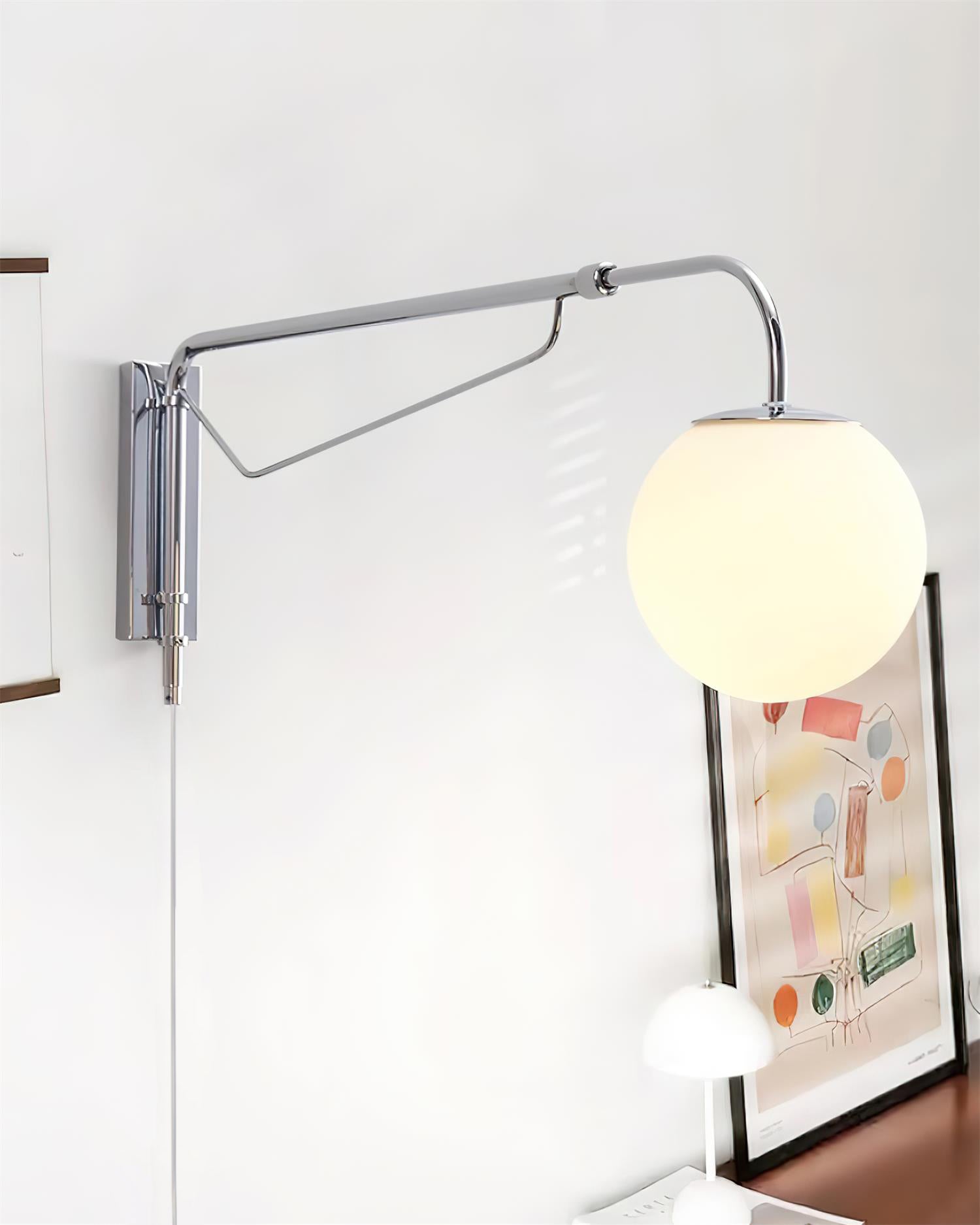 Orbit Applique Murale Métal À Bras Pivotant Moderne - Neutralighting