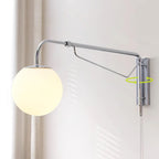 Orbit Applique Murale Métal À Bras Pivotant Moderne - Neutralighting