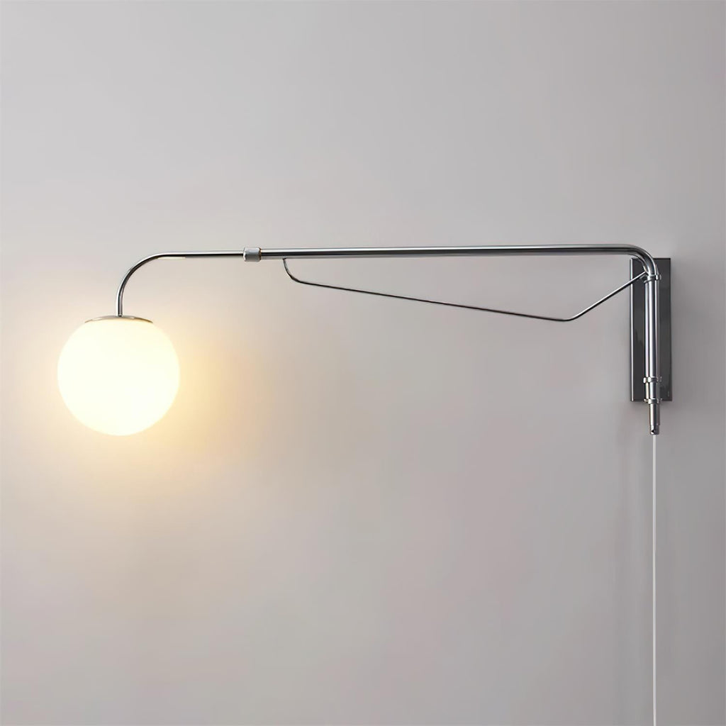 Orbit Applique Murale Métal À Bras Pivotant Moderne - Neutralighting