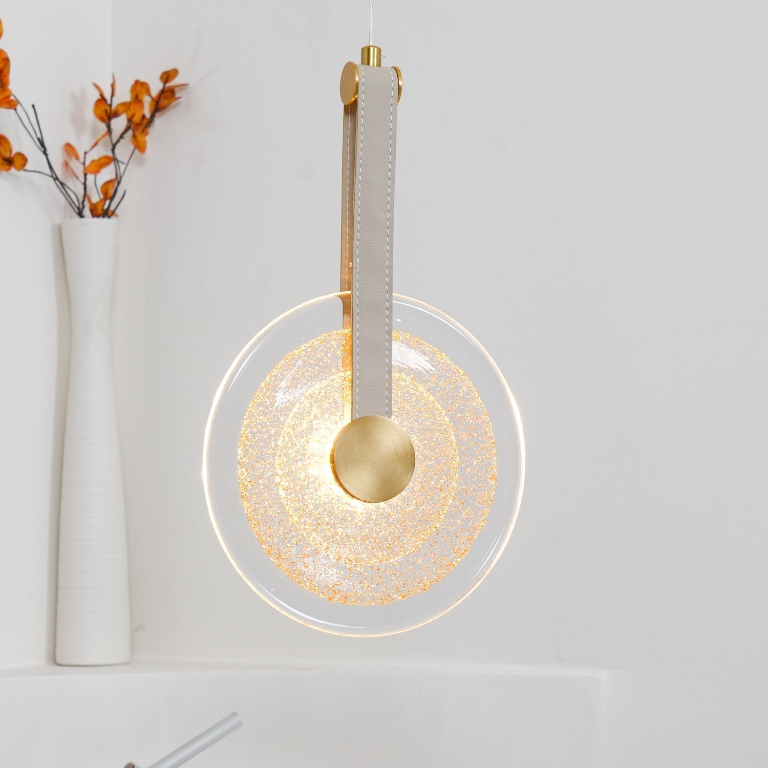 Zaylora Suspension Classique Cuir - Neutralighting