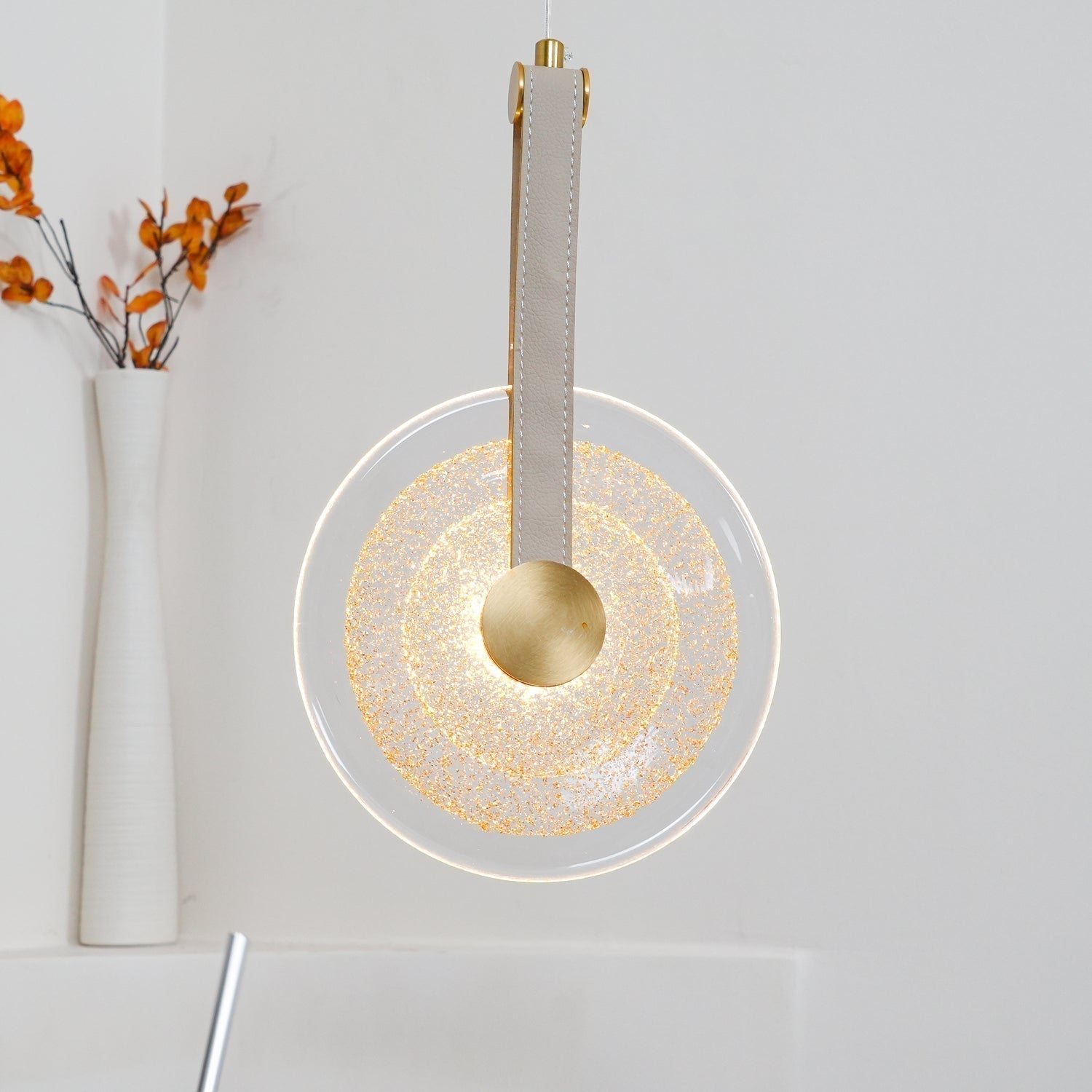 Zaylora Suspension Classique Cuir - Neutralighting