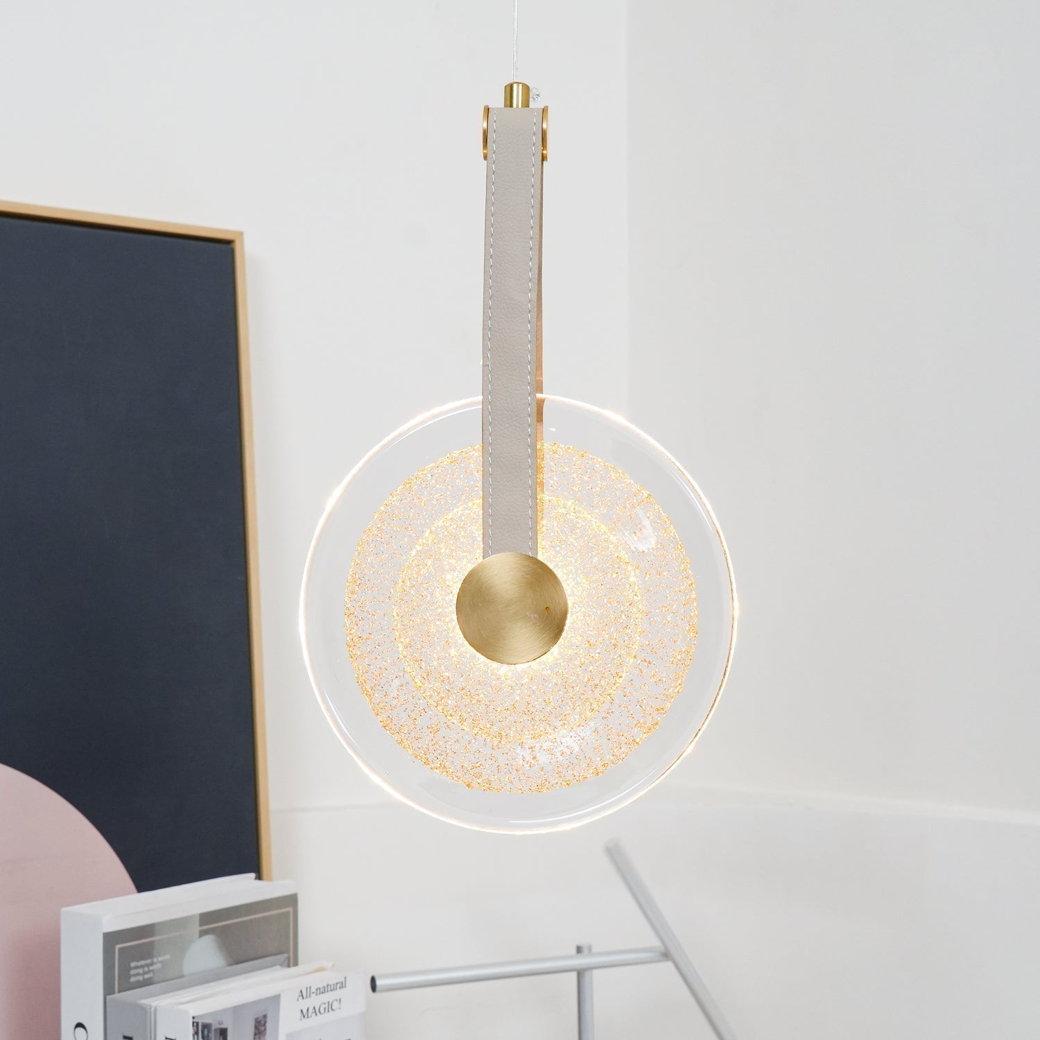 Zaylora Suspension Classique Cuir - Neutralighting
