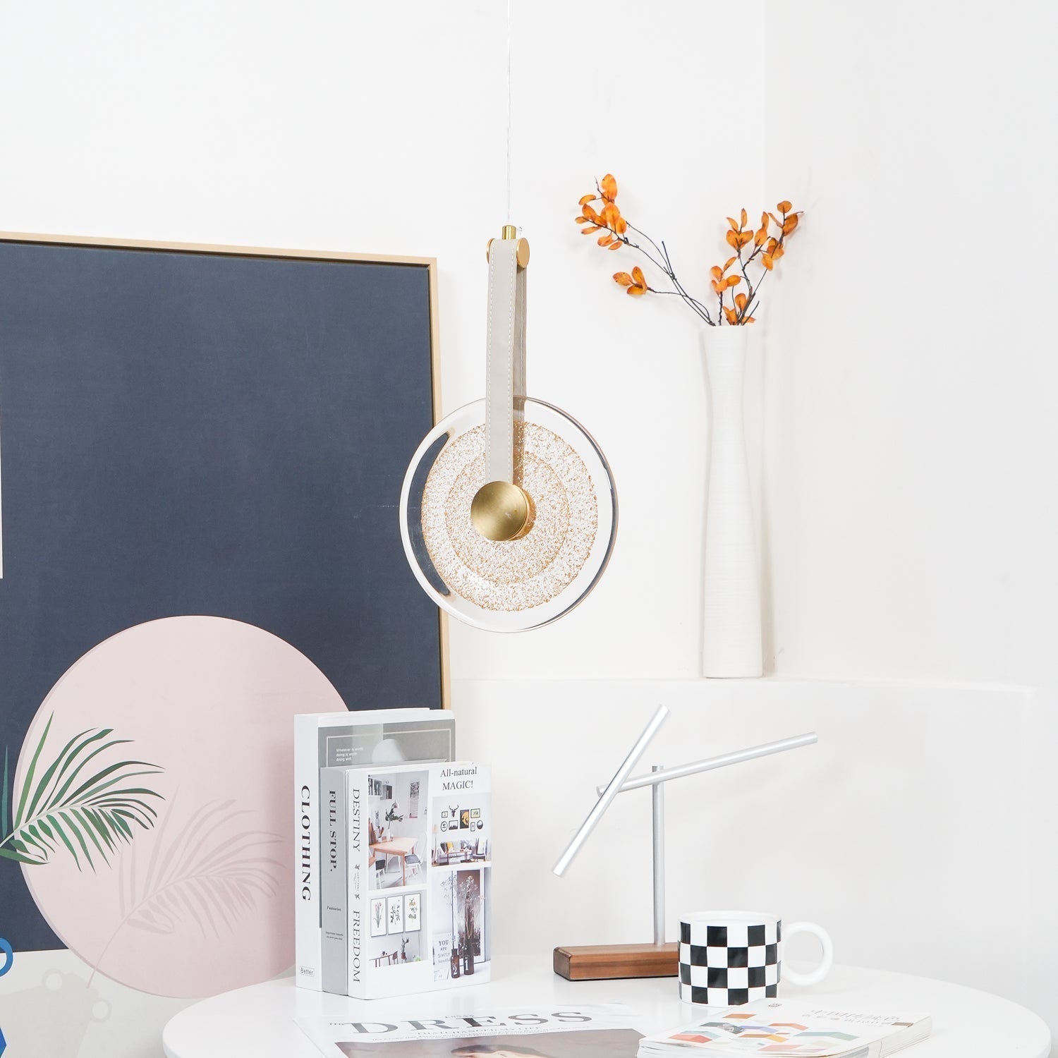 Zaylora Suspension Classique Cuir - Neutralighting