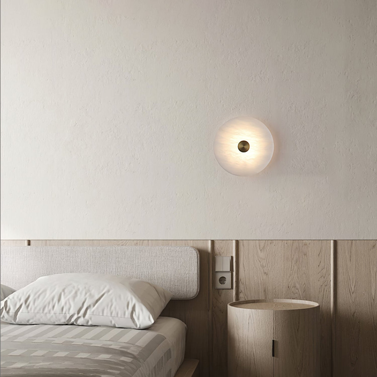 Selina Minimaliste Albâtre Plafonnier - Neutralighting