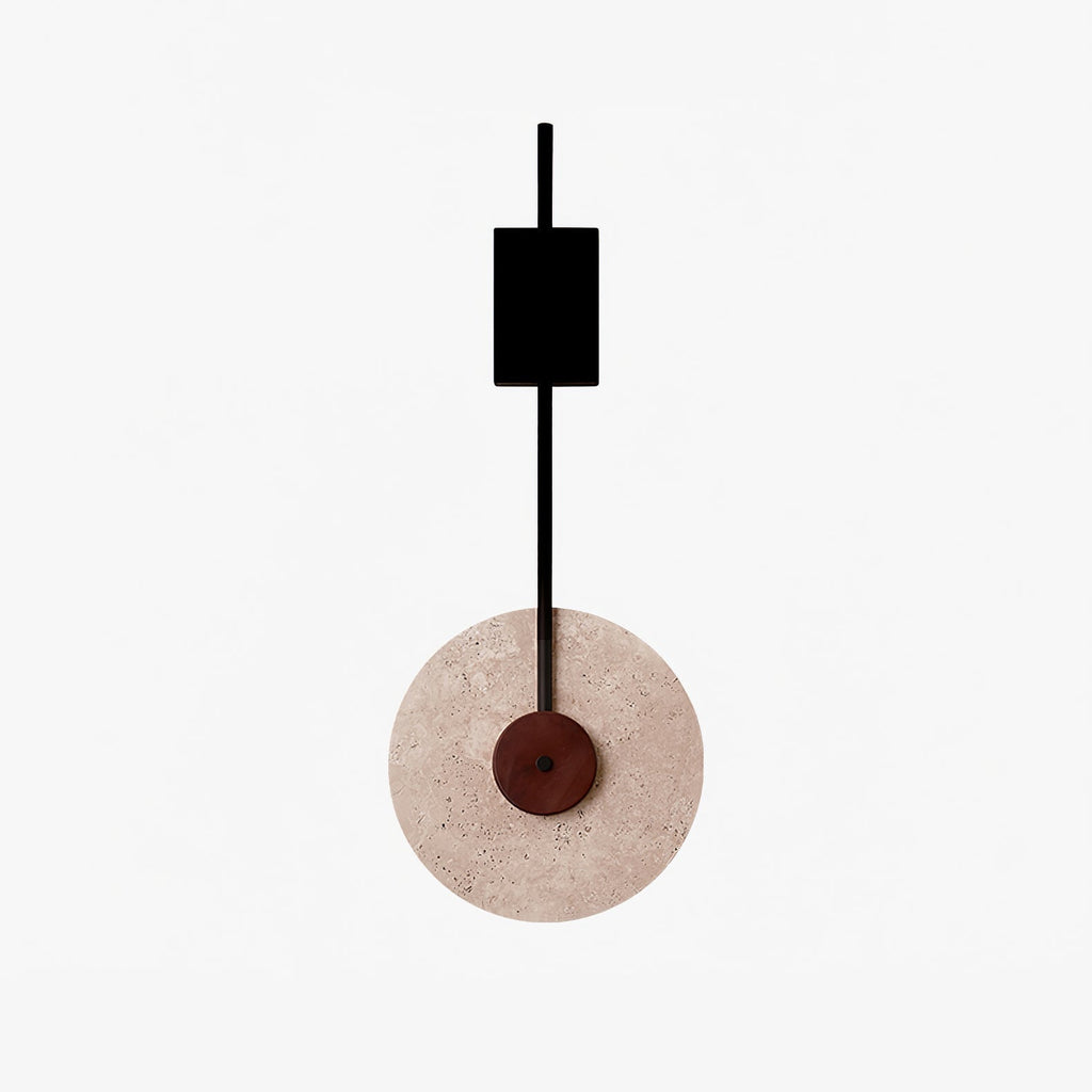 Elysia Applique Murale Moderne en Travertin - Neutralighting