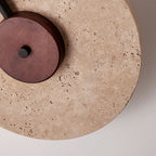 Elysia Applique Murale Moderne en Travertin - Neutralighting