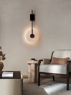 Elysia Applique Murale Moderne en Travertin - Neutralighting