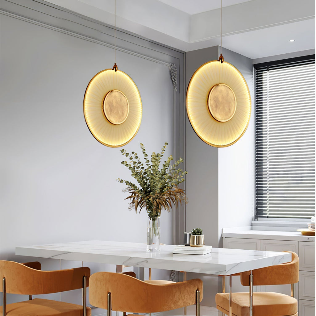 Nolan Lampe Pendante Moderne en Tissu - Neutralighting