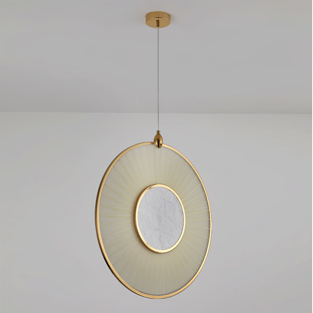 Nolan Lampe Pendante Moderne en Tissu - Neutralighting