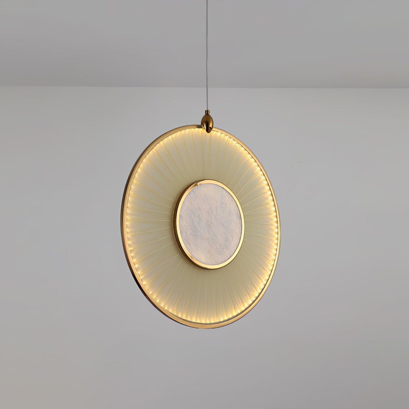 Nolan Lampe Pendante Moderne en Tissu - Neutralighting