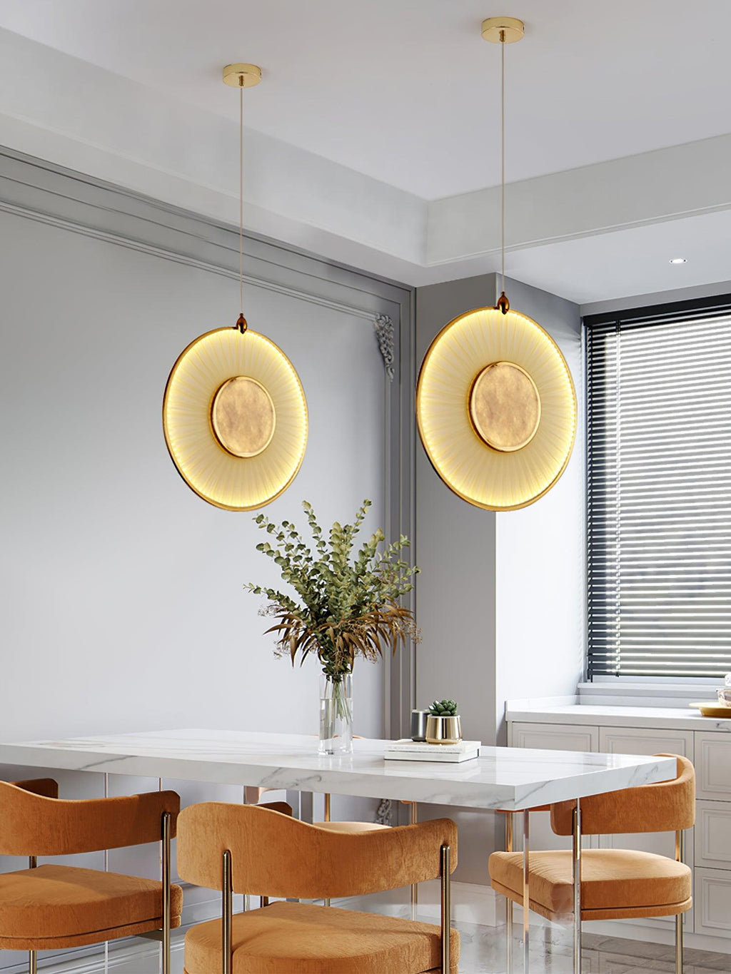 Nolan Lampe Pendante Moderne en Tissu - Neutralighting