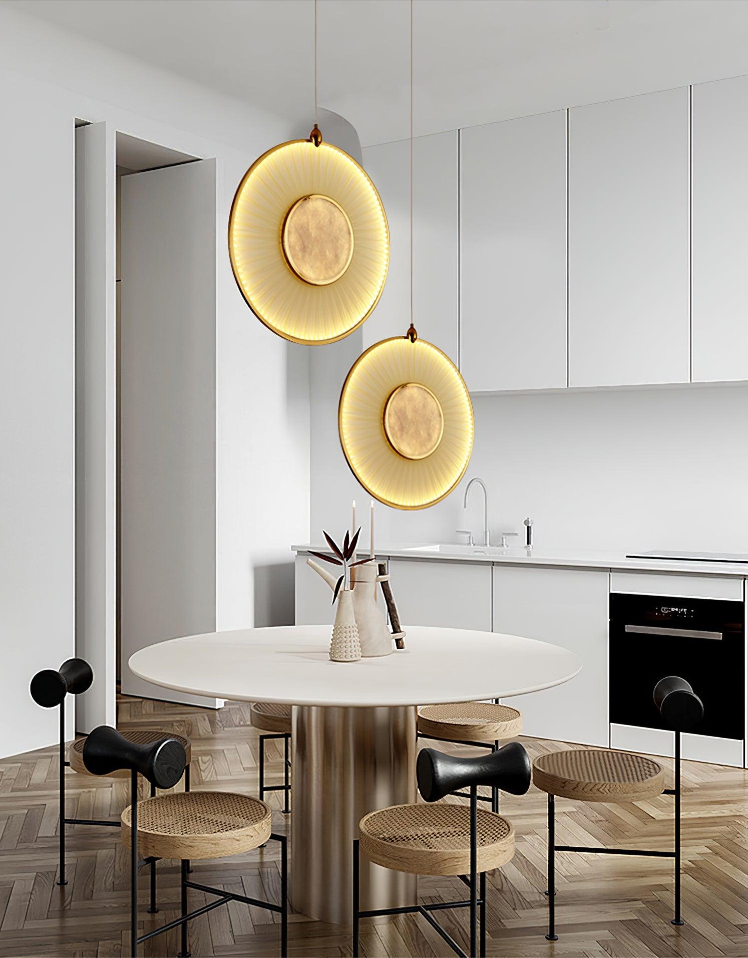 Nolan Lampe Pendante Moderne en Tissu - Neutralighting