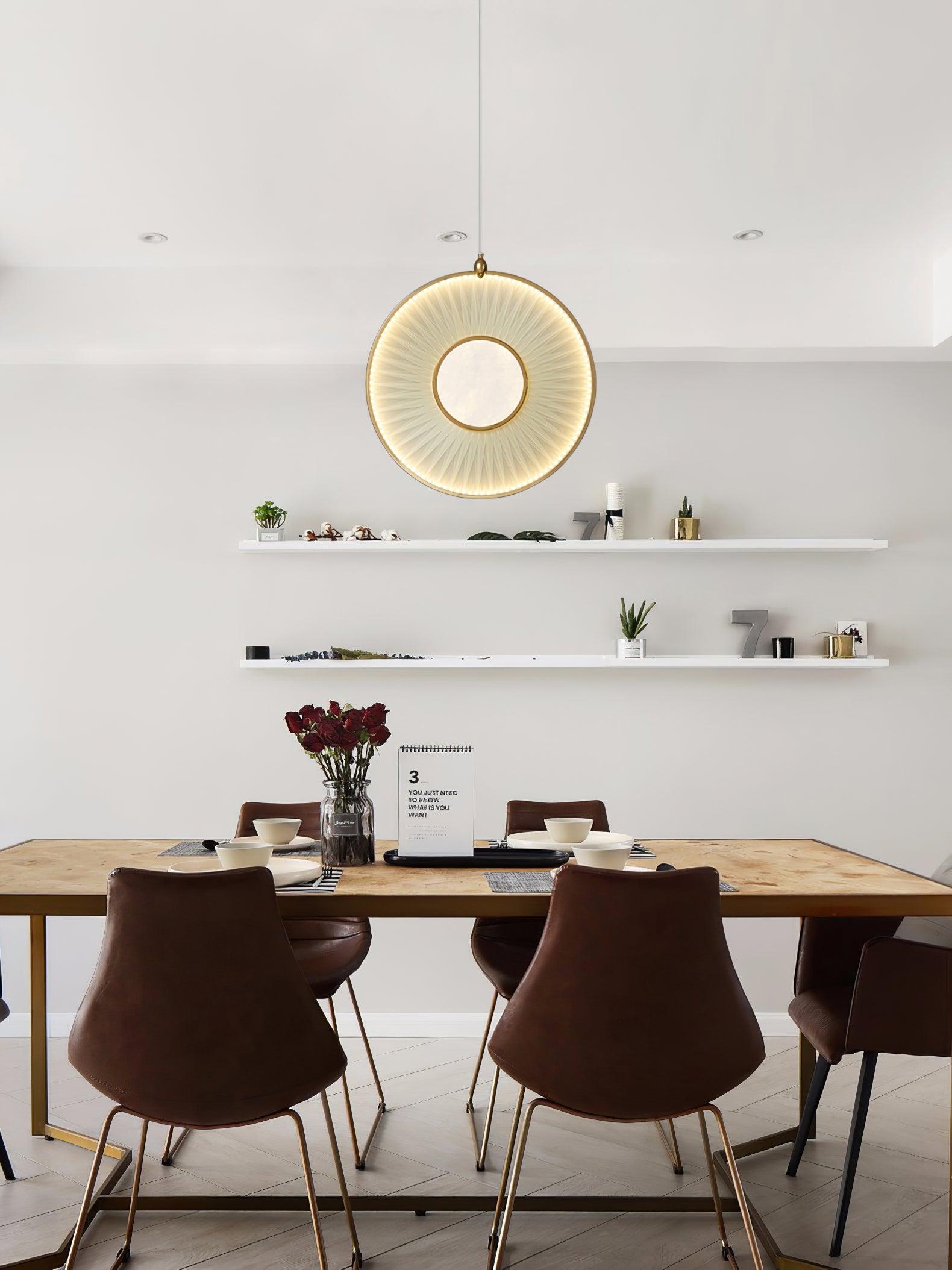 Nolan Lampe Pendante Moderne en Tissu - Neutralighting