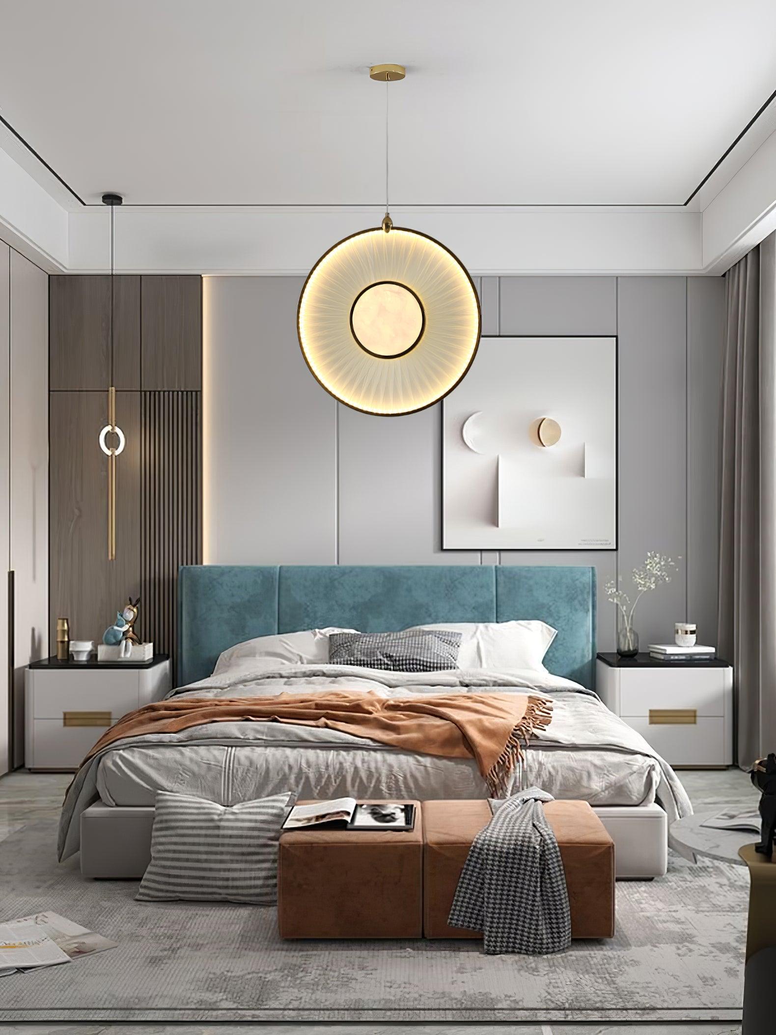 Nolan Lampe Pendante Moderne en Tissu - Neutralighting