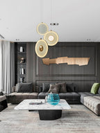 Nolan Lampe Pendante Moderne en Tissu - Neutralighting