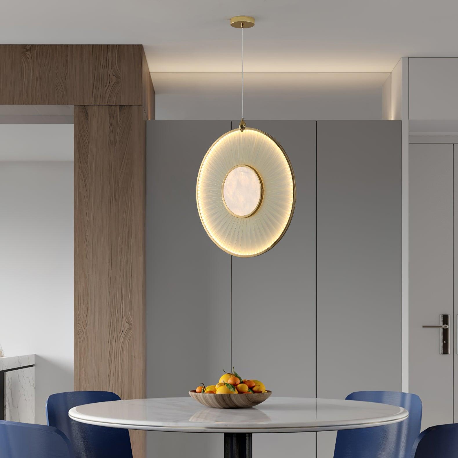 Nolan Lampe Pendante Moderne en Tissu - Neutralighting