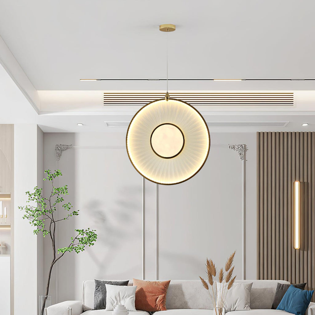 Nolan Lampe Pendante Moderne en Tissu - Neutralighting