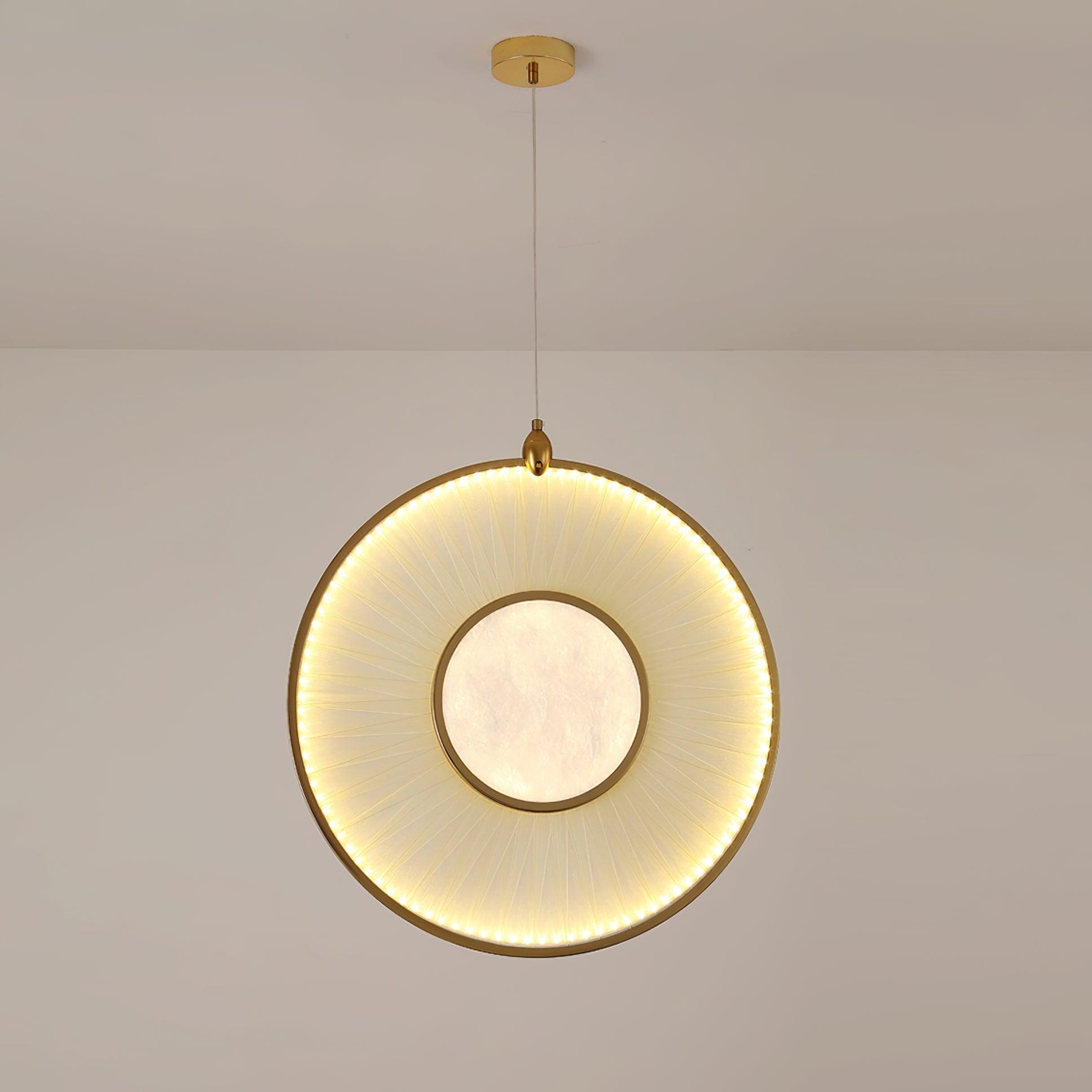Nolan Lampe Pendante Moderne en Tissu - Neutralighting