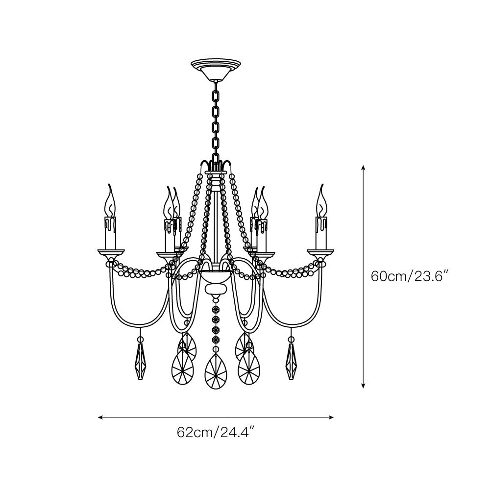 Mote Lustre Laiton Cristal Luxe Postmoderne - Neutralighting