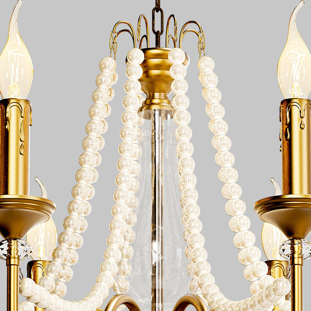 Mote Lustre Laiton Cristal Luxe Postmoderne - Neutralighting