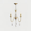 Mote Lustre Laiton Cristal Luxe Postmoderne - Neutralighting