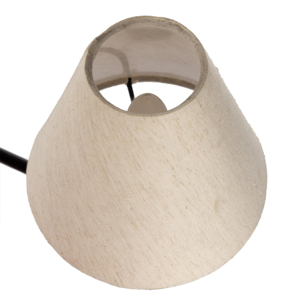Ulphaa Lustre Tissu Noir Industriel Vintage - Neutralighting