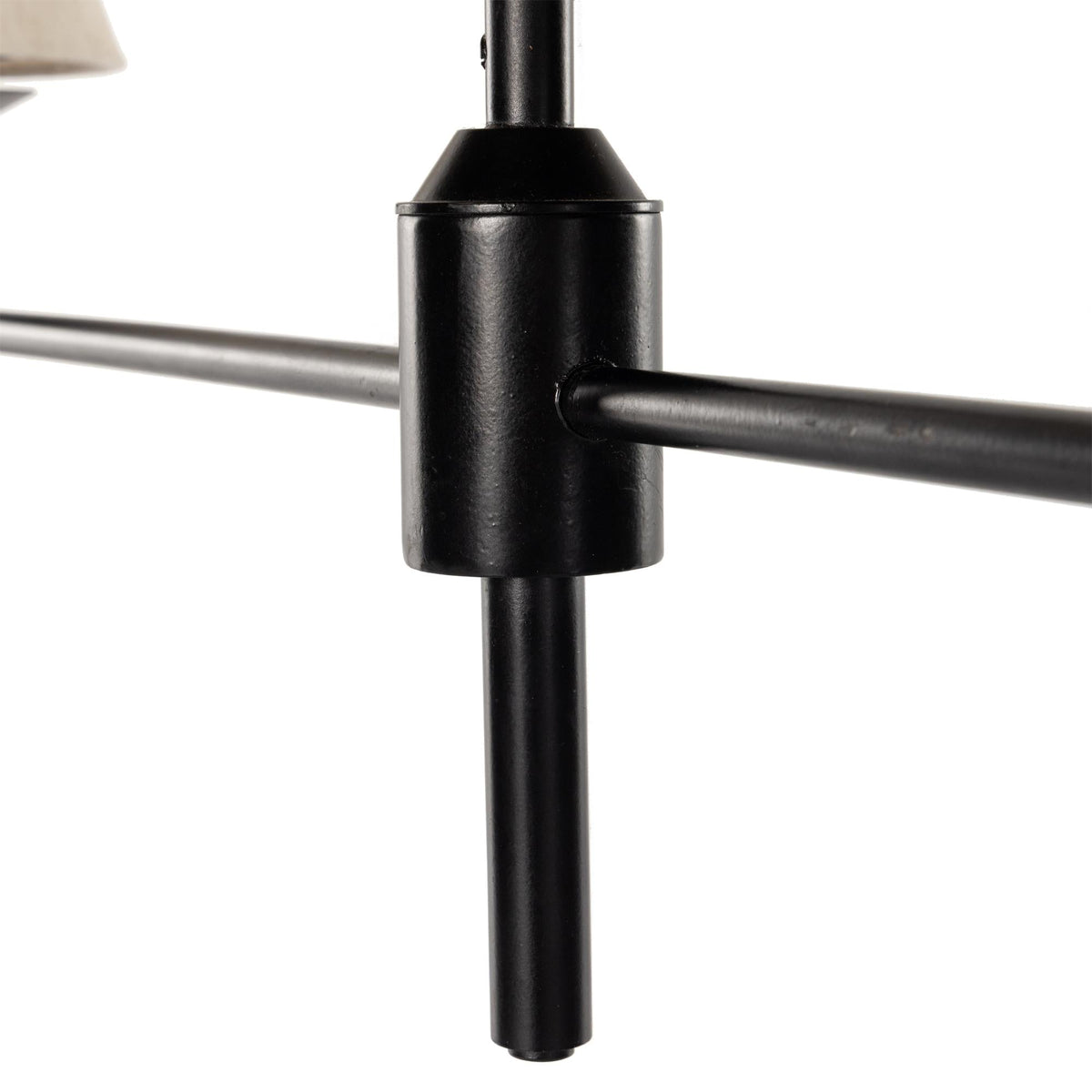 Ulphaa Lustre Tissu Noir Industriel Vintage - Neutralighting