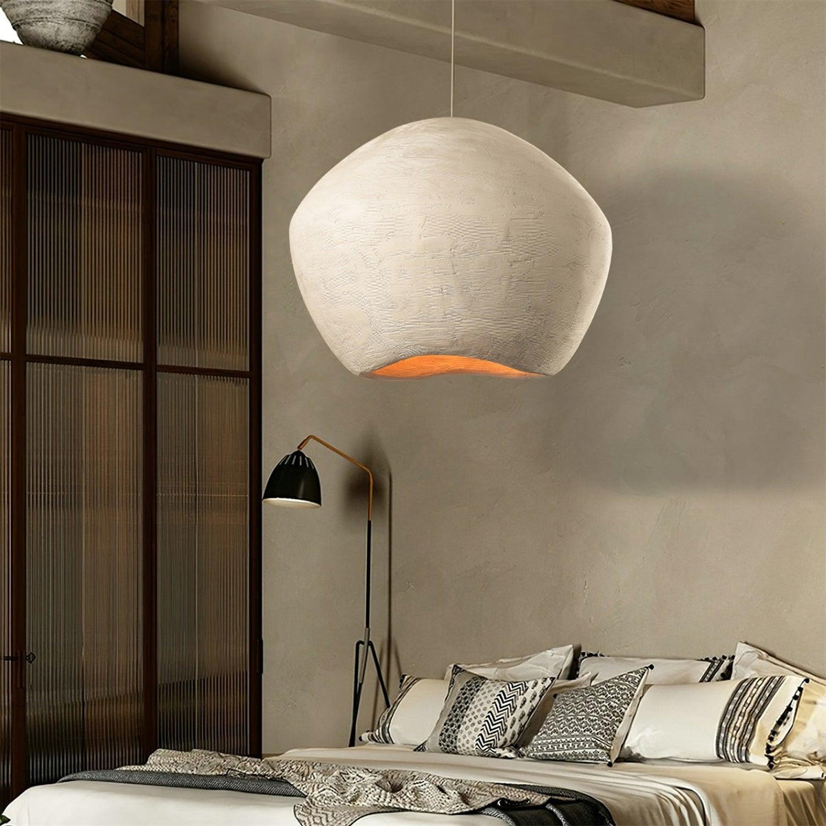 Aursore Lampe Suspendue Dôme Nordique Moderne en Composite - Neutralighting