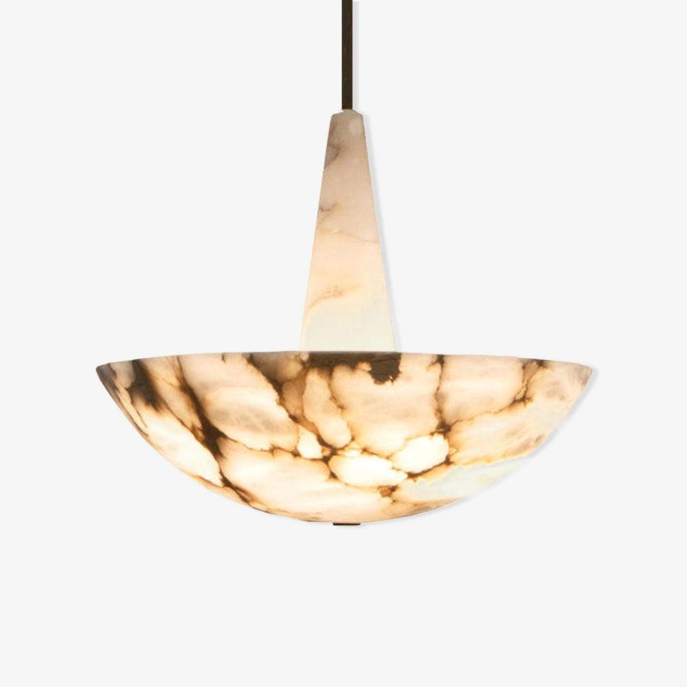 Umiros Chandelier Moderne en Albâtre - Neutralighting
