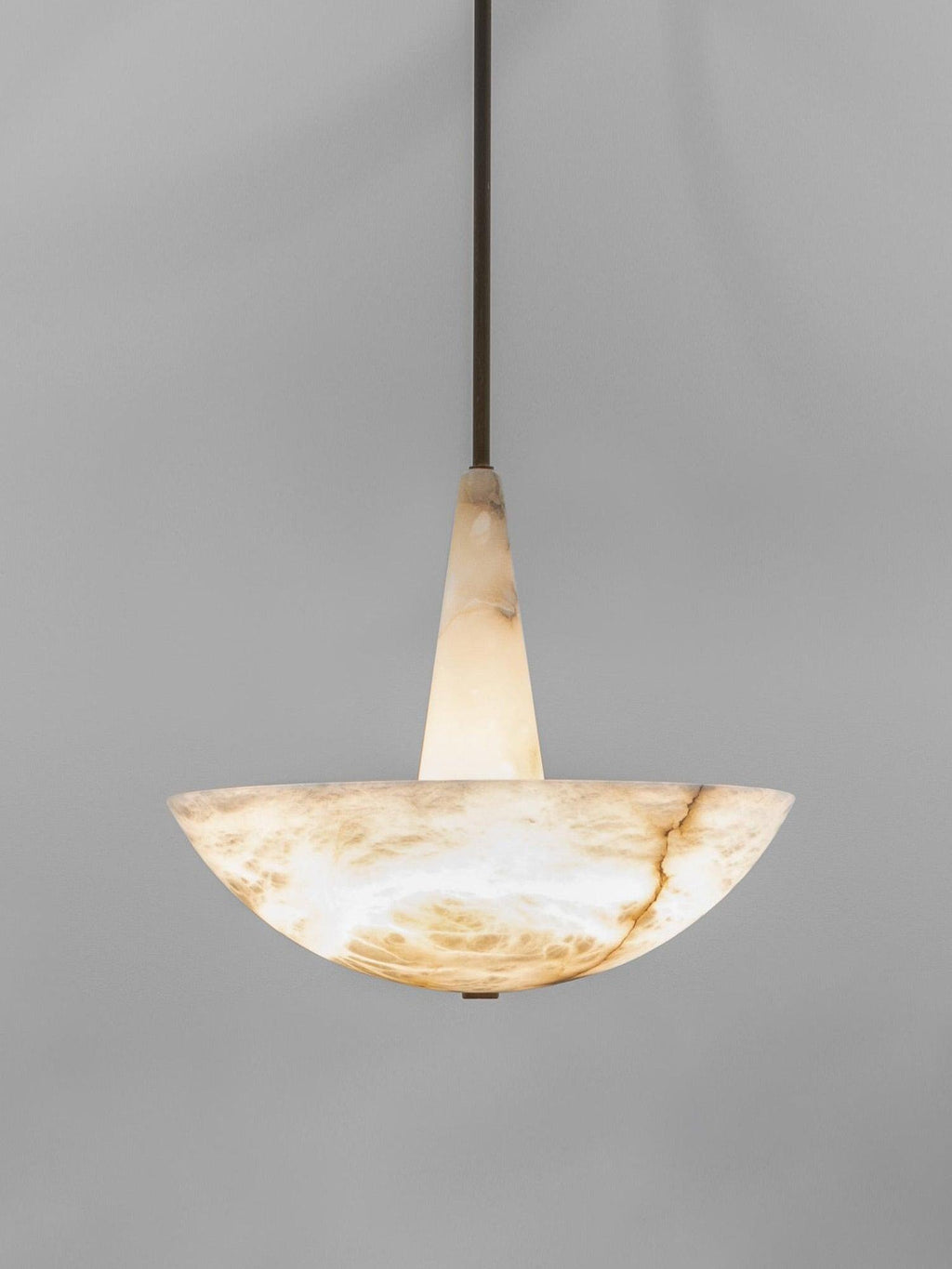 Umiros Chandelier Moderne en Albâtre - Neutralighting