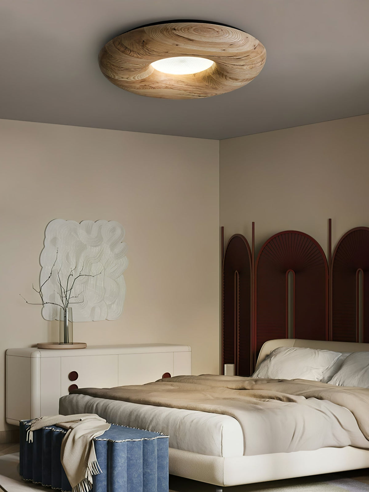 Zosora Organique Chêne Applique Plafond - Neutralighting