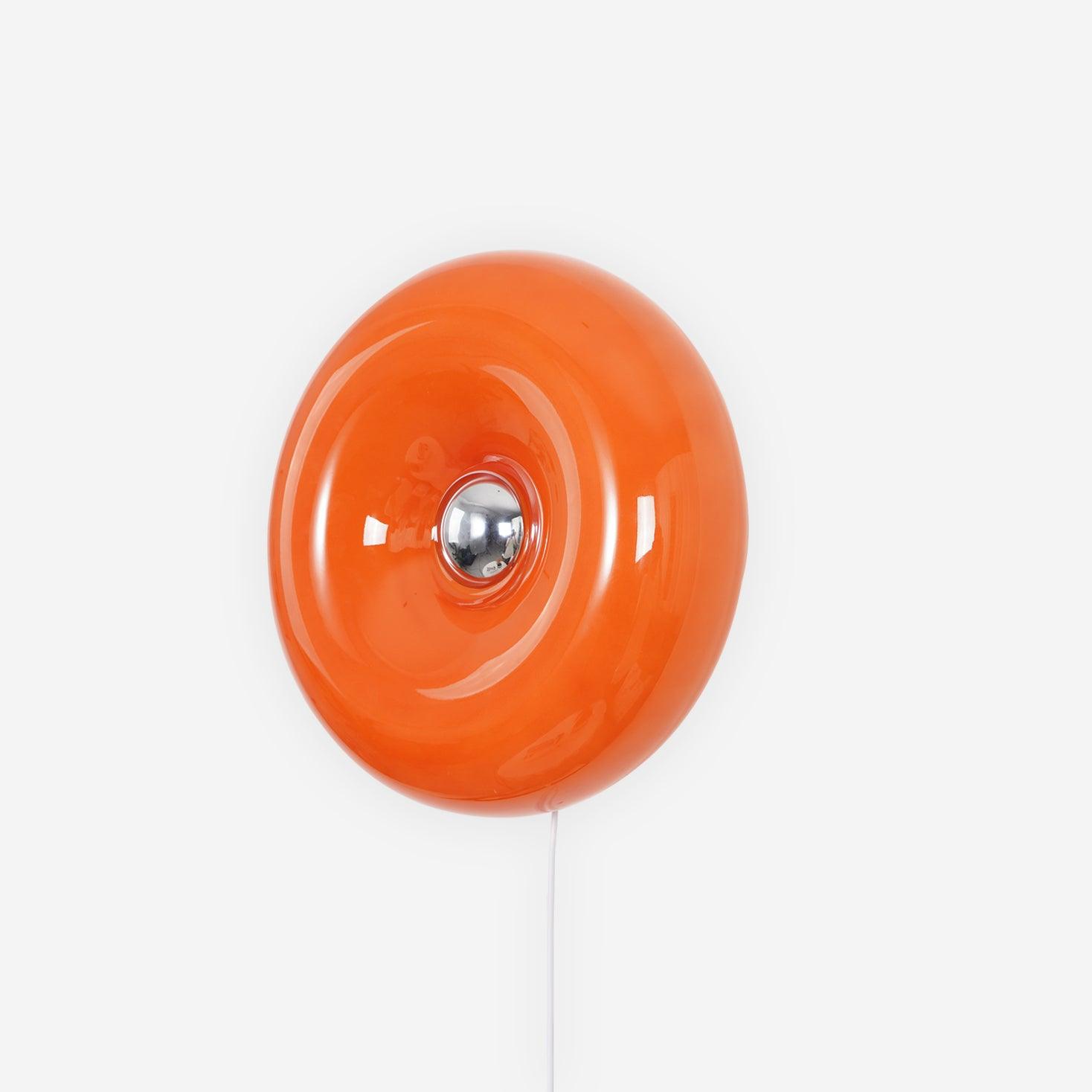 Donuts Applique murale rétro orange - Neutralighting