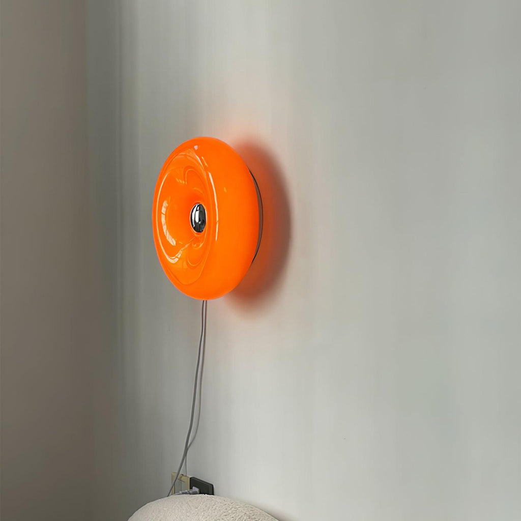 Donuts Applique murale rétro orange - Neutralighting