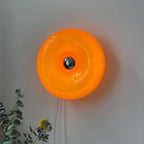 Donuts Applique murale rétro orange - Neutralighting
