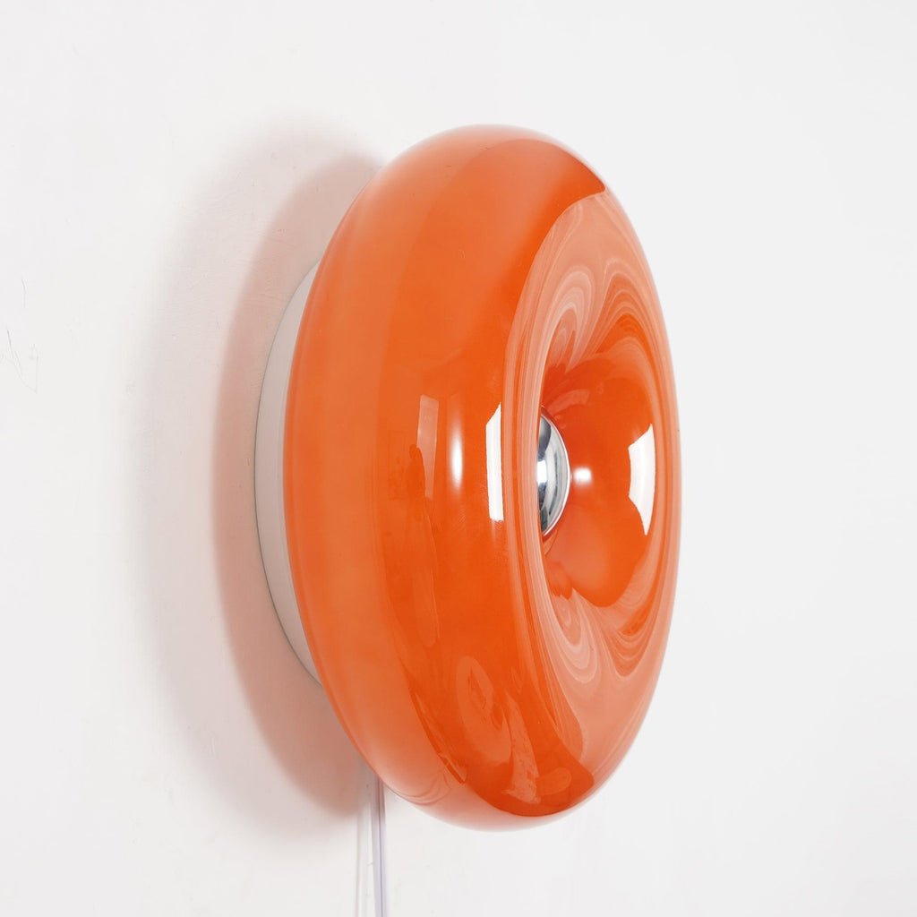 Donuts Applique murale rétro orange - Neutralighting