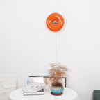 Donuts Applique murale rétro orange - Neutralighting