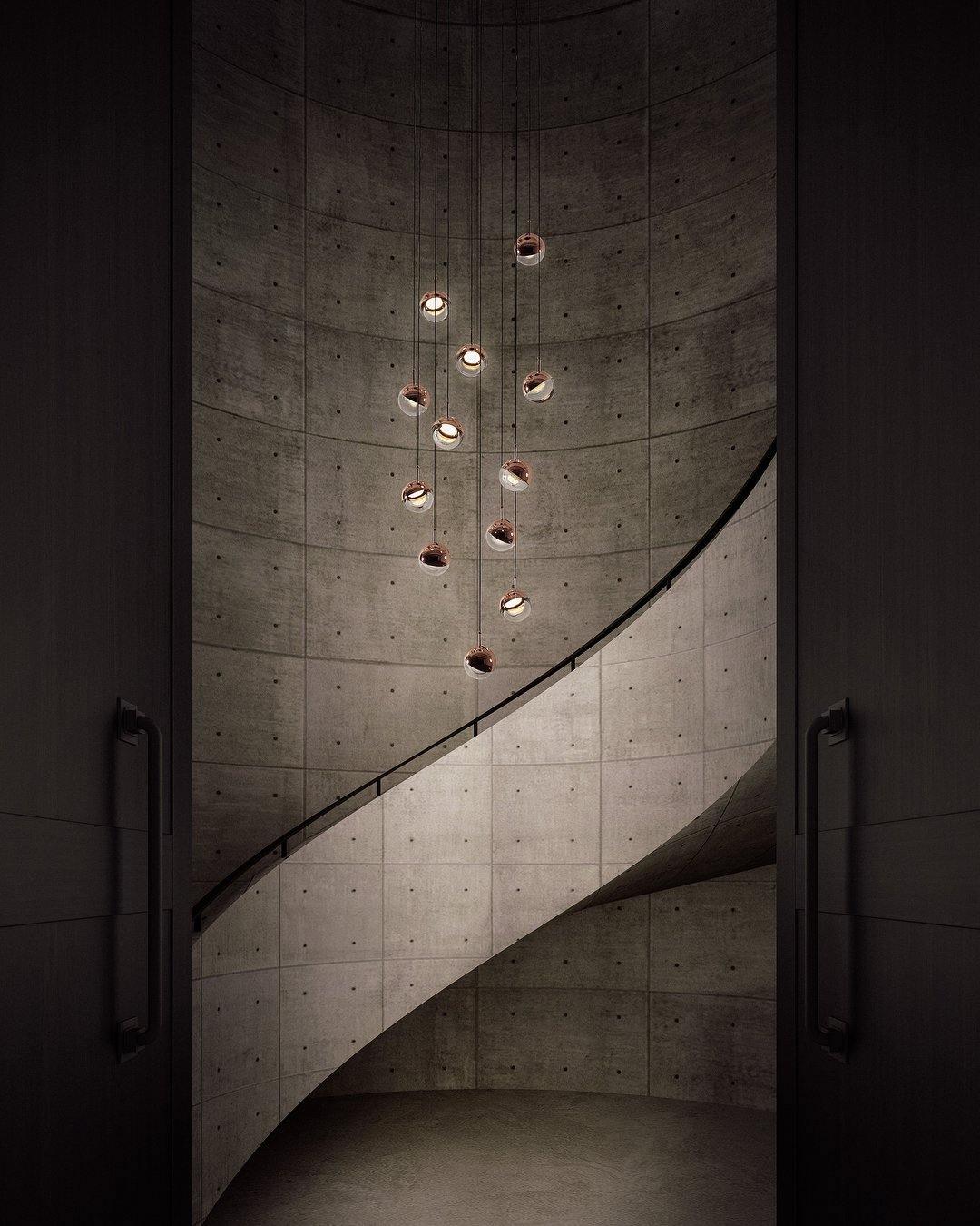 Solara Suspension Multi-Drops Minimaliste - Neutralighting