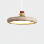Cuvarora Disque Travertin Pendentif Lumière - Neutralighting