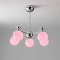 Dori Lustre Disposition de Globes en Verre Rose - Neutralighting