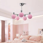 Dori Lustre Disposition de Globes en Verre Rose - Neutralighting