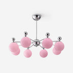 Dori Lustre Disposition de Globes en Verre Rose - Neutralighting