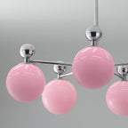 Dori Lustre Disposition de Globes en Verre Rose - Neutralighting